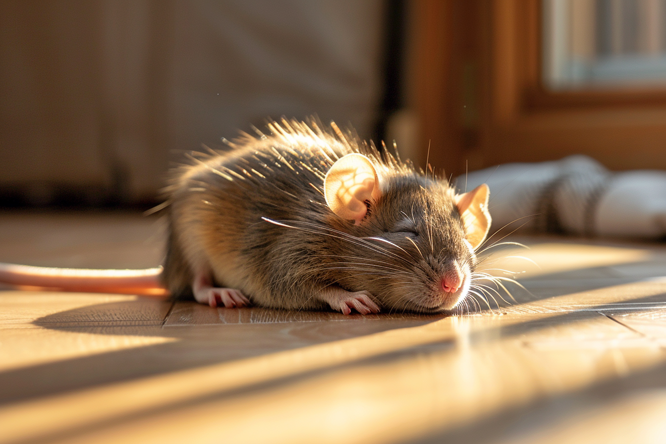 Image gratuite Souris dans coin ensoleillé dans appartement 3