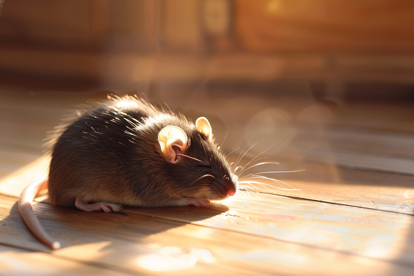Image gratuite Souris dans coin ensoleillé dans appartement 5
