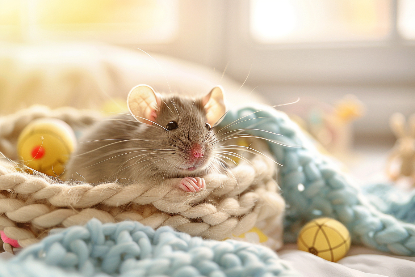 Image gratuite Souris dans nid de chambre d&rsquo;enfant 4