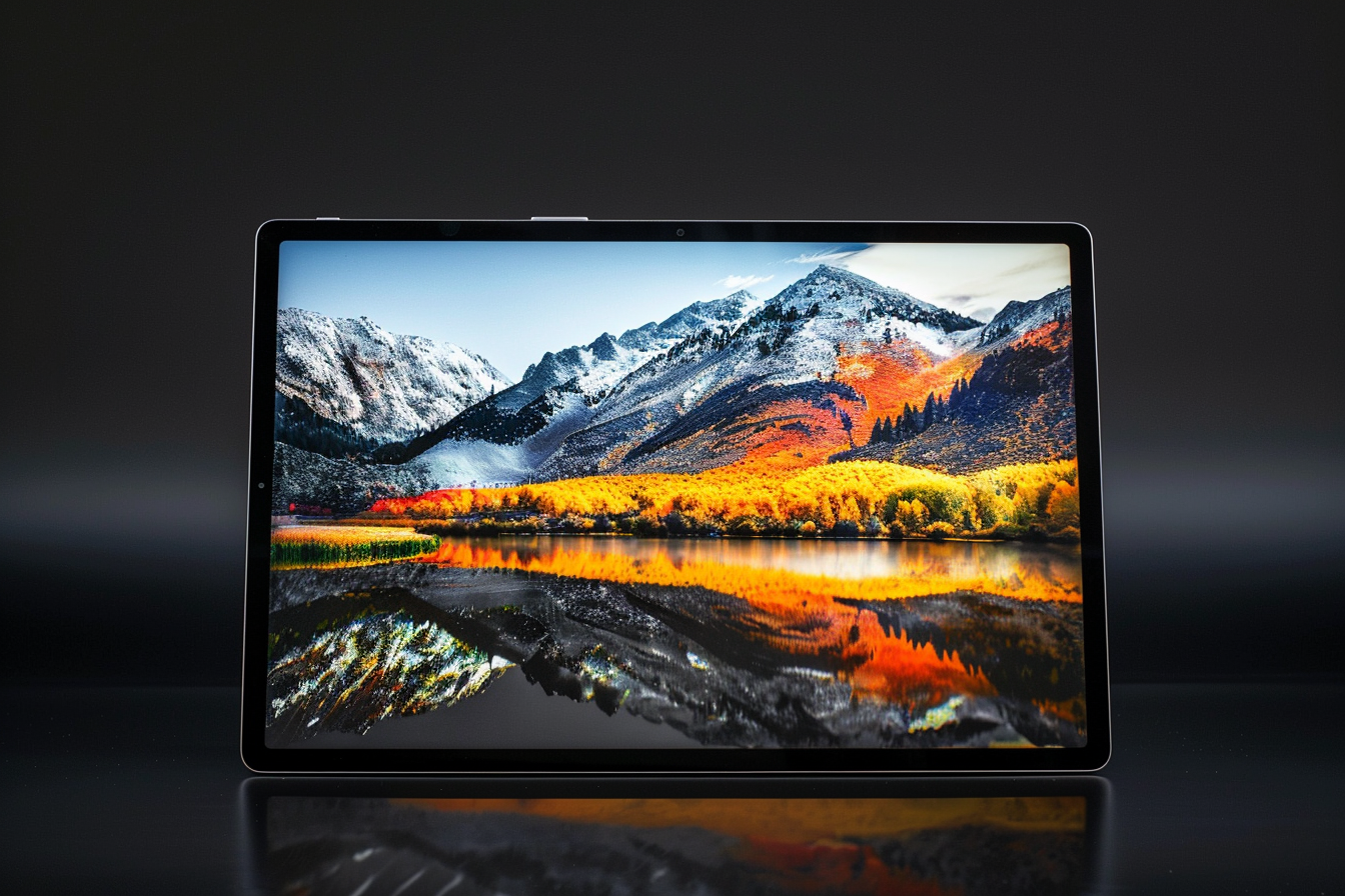 Image gratuite Tablette premium avec finition métallique 2
