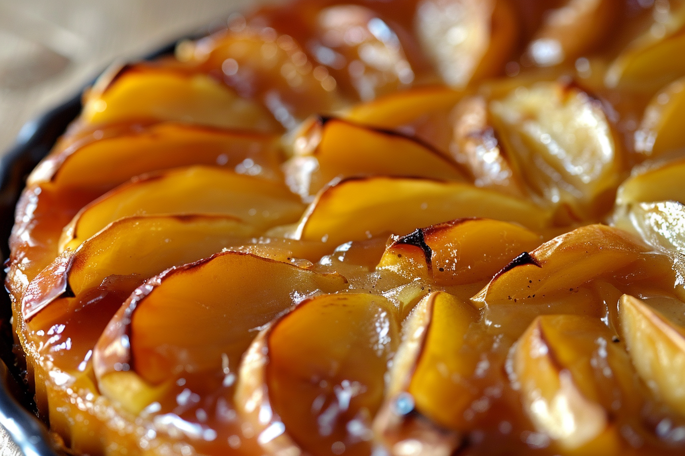 Image gratuite Tarte Tatin pommes caramélisées 1