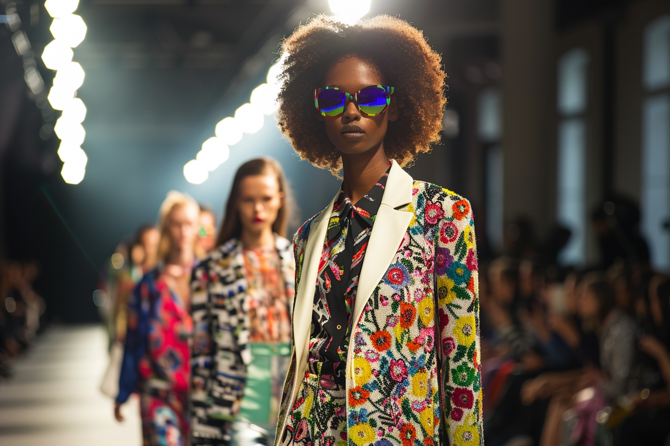 Image gratuite Tenue avant-gardiste défilé mode 1