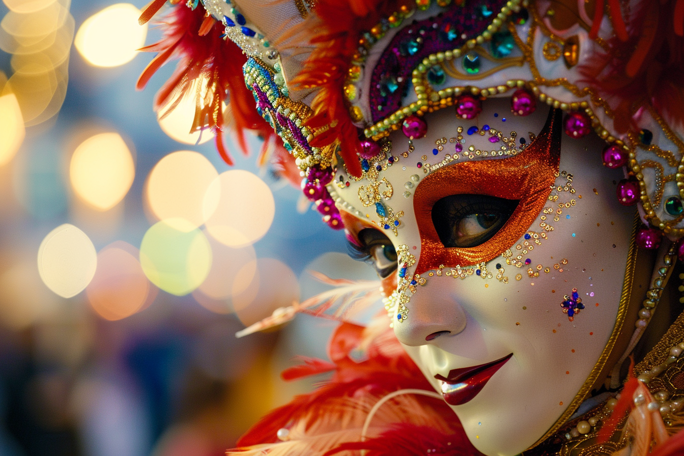 Image gratuite Tenue de carnaval floue 1