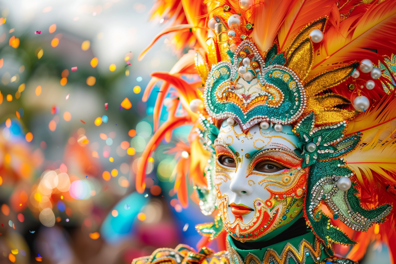 Image gratuite Tenue festive au carnaval 3