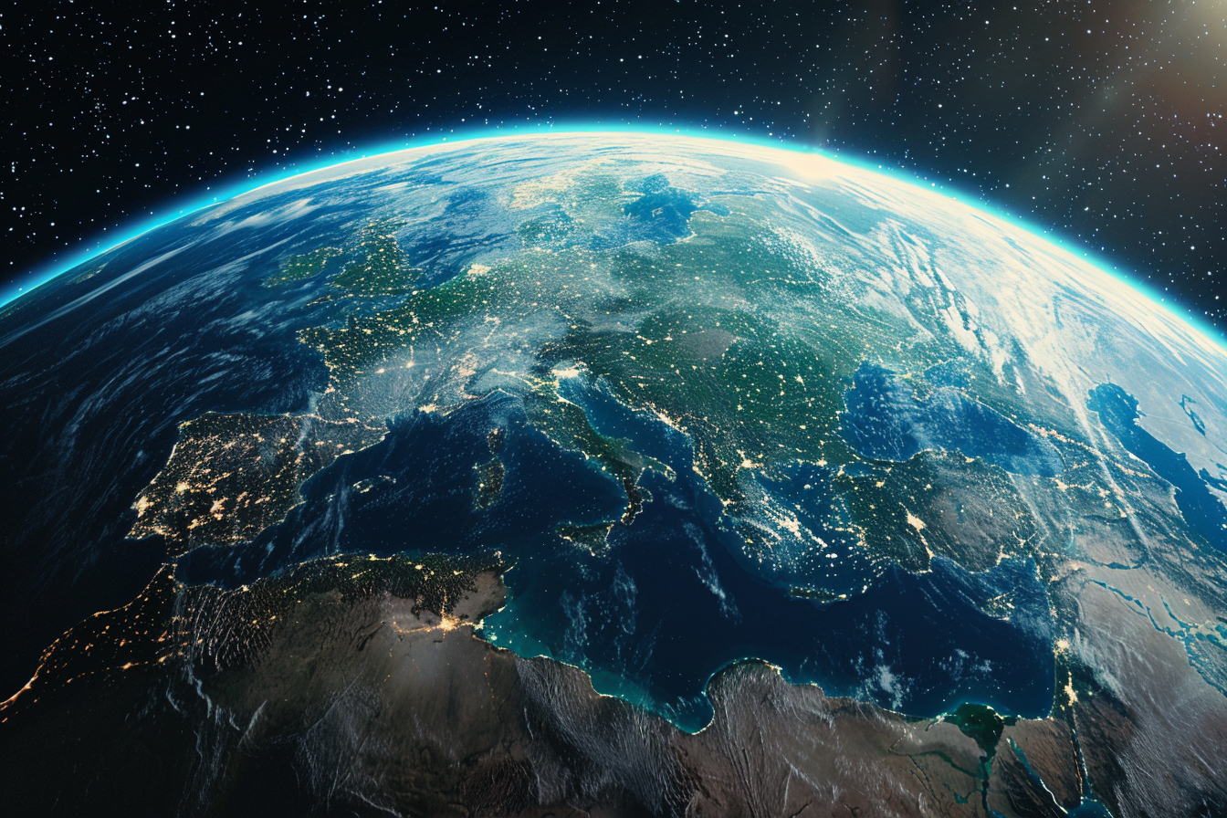 Image gratuite Terre en haute résolution, continents et océans 1