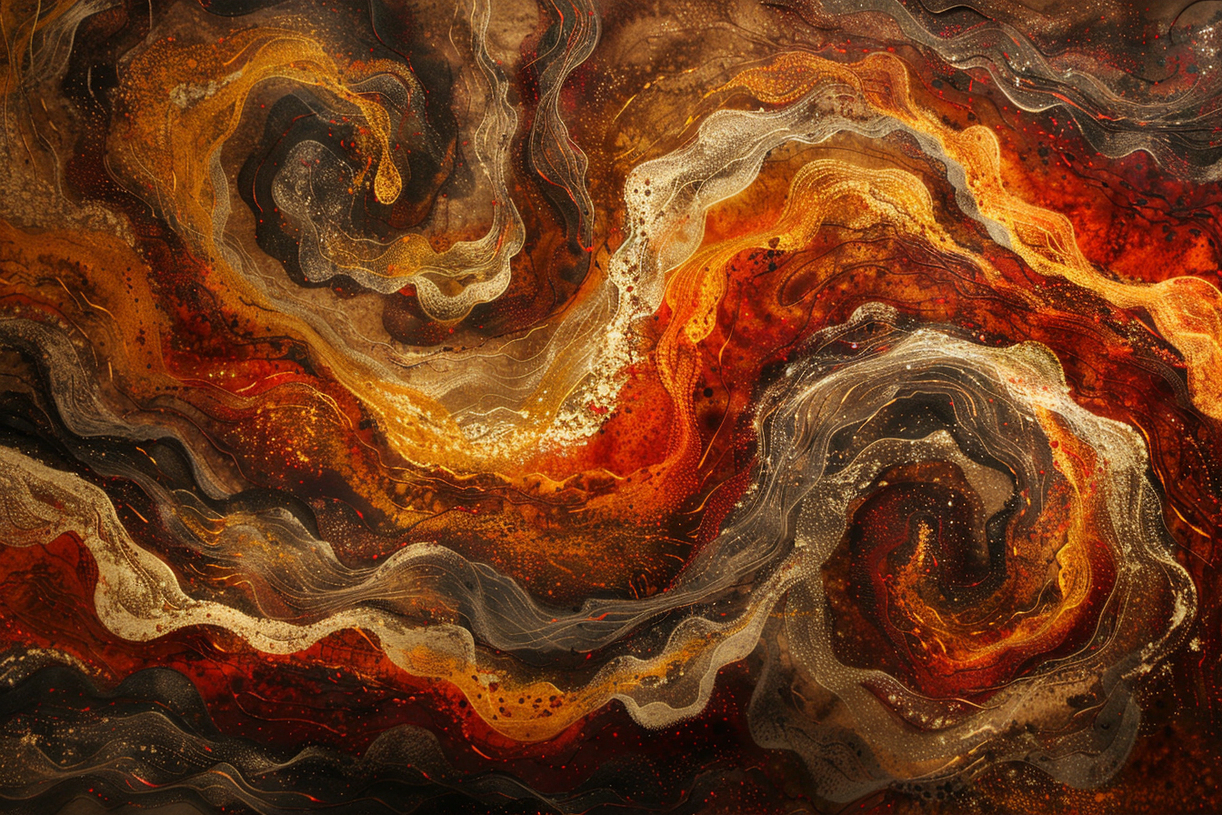 Image gratuite Texture abstraite de feu 1