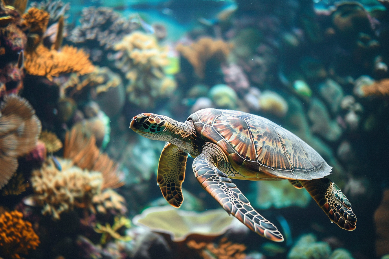 Image gratuite Tortue marine gracieuse 5