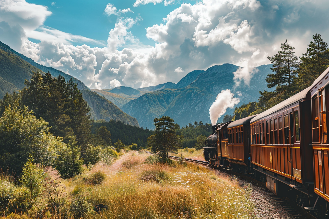 Image gratuite Train à vapeur vintage 1