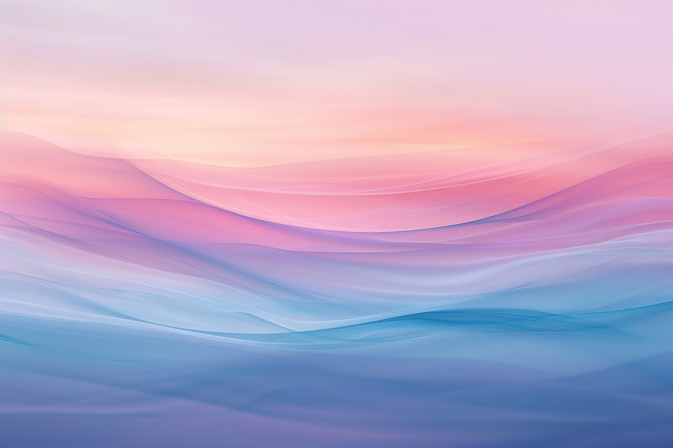 Image gratuite Vagues douces aux tons pastel 1