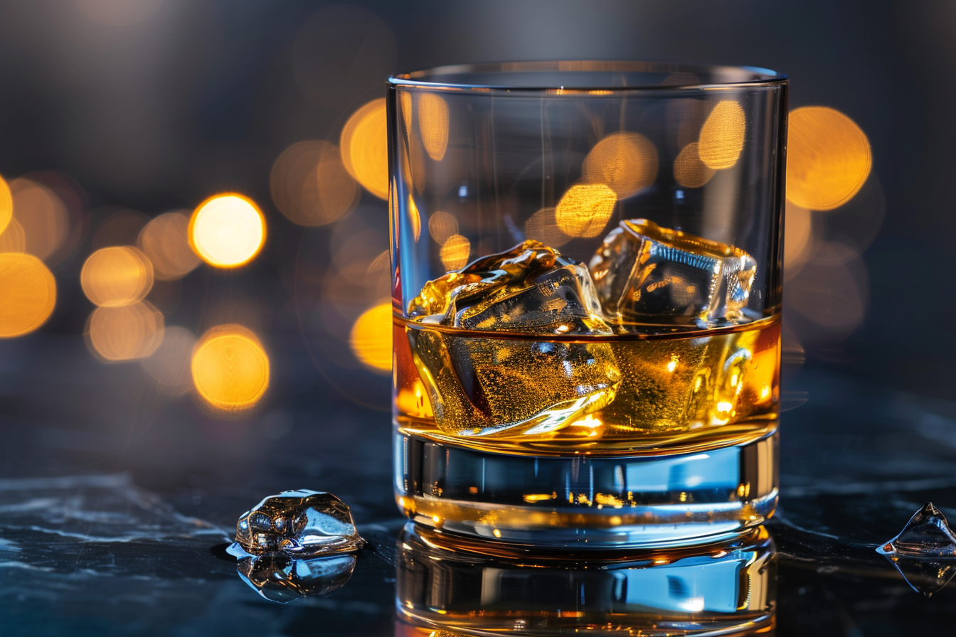 Image gratuite Verre de whisky avec glace 3
