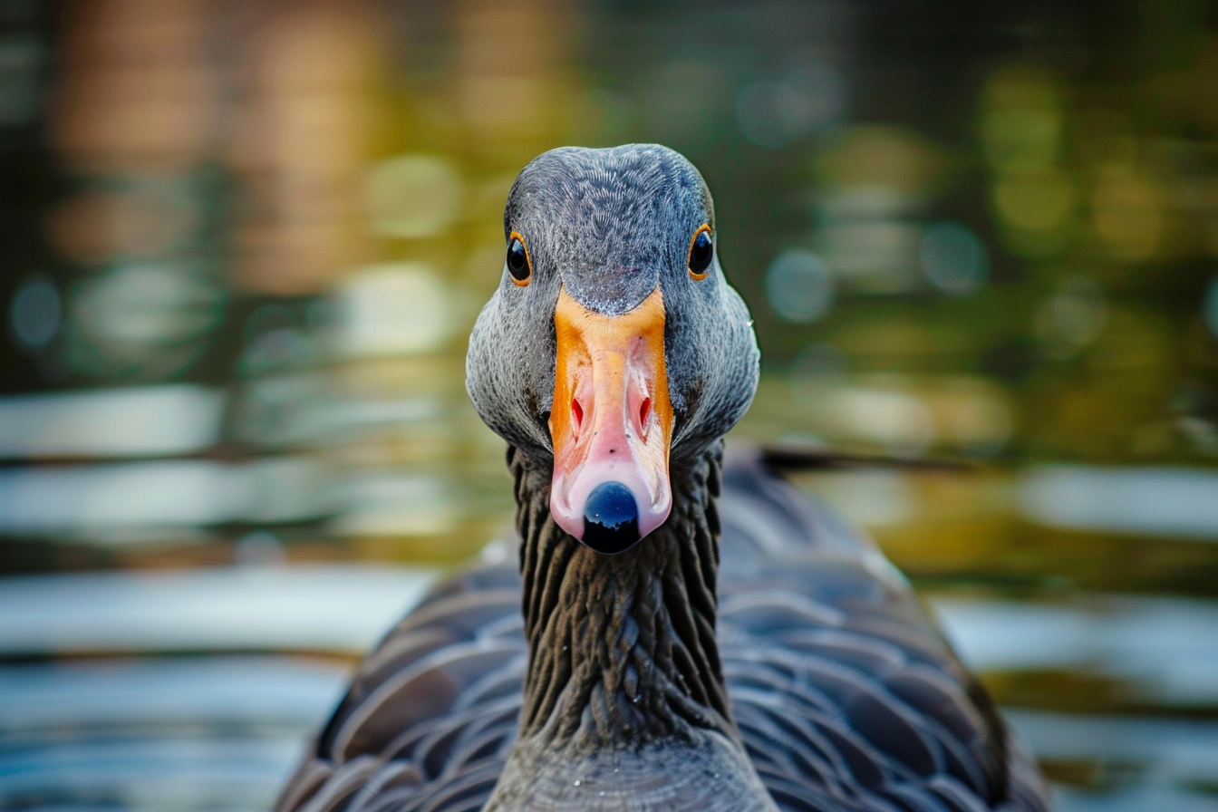 Image gratuite Yeux perçants d&rsquo;une oie sauvage 2